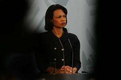 Condoleezza Riceová během své evropské cesty.