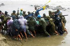 Tajfun Kai Tak zasáhl Vietnam