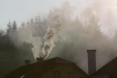 Kouřící komín
