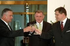 Podpis koaliční smlouvy na Slovensku