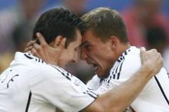 Německo - Švédsko: Klose a Podolski