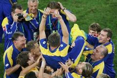 Švýcarsko - Ukrajina: Blochin nad hlavami týmu