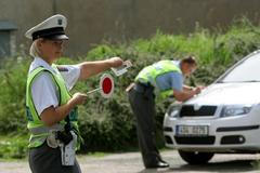 Policejní kontrola v Dlouhopolsku