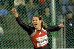 Diskařka Věra Cechlová-Pospíšilová