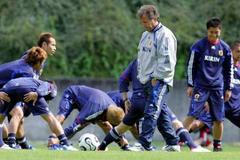 Fotbalisté Japonska a trenér Zico