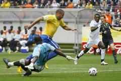 Brazílie - Ghana: Ronaldo dává gól