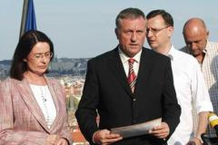 Mirek Topolánek, premiér bez vlády