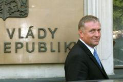 Premiér Mirek Topolánek