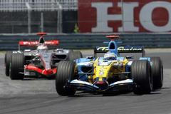 Fernando Alonso, Renault, Kimi Räikkönnen, McLaren