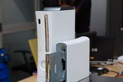 Xbox 360 a přídavná HD-DVD mechanika