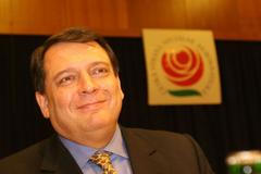 Jirí Paroubek se směje