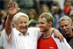 Tenista Tursunov a bývalý prezident Jelcin