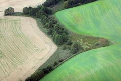 Tudy kdysi putovali lovci mamutů. Zemědělská krajina v Moravské bráně.