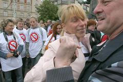 Demonstrace lékařů