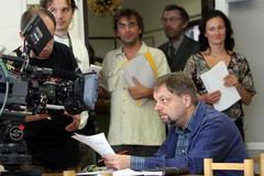 Milan Šteindler před kamerou