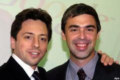 Zakladatelé Google.com Sergey Brin a Larry Page