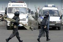 Zásah policie po výbuchu na moskevském tržišti