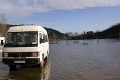 Povodně v Praze Sedleci