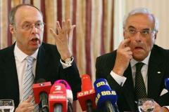 Šéfové OMV a Verbund na tiskové konferenci