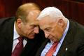 Olmert a Šaron