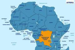 mapa kongo