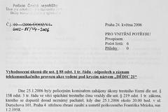 Odposlech Přibyl, strana 1