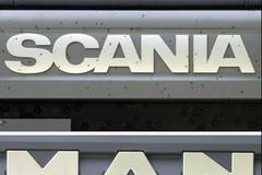 Jak by vypadala maska kamionu po spojení MAN a Scania