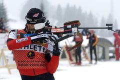 Rakouský biatlonista Wolfgang Rottmann