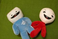 Led a Sníh, maskoti ZOH v Turíně