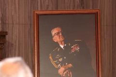 Portrét Františka Peřiny ve smuteční síni