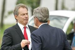Bush a Blair