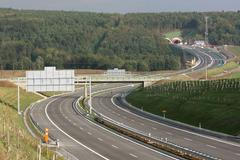Nová dálnice v krajině