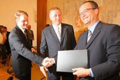 Podpis koaliční smlouvy