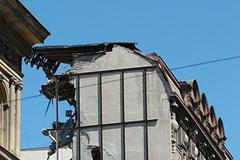 Zřícený dům ve Vodičkově ulici