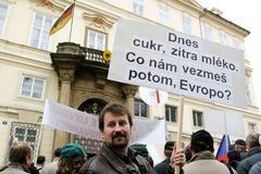 Demonstrace v Praze - výběrová fotogalerie