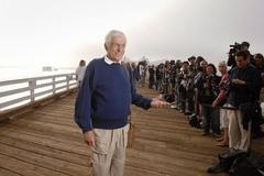 Protest na pláži v Miami