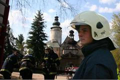 požární cvičení Lemberk