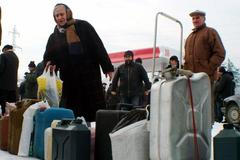 Gruzie - fronta na petrolej