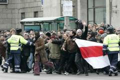 Demonstrace v Minsku