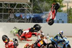 Sete Gibernau ve vzduchu