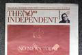 The Independent - titulní strana