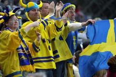 Švédští hokejoví fanoušci