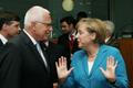 Václav Klaus a Angela Merkelová