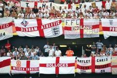 Anglie - Paraguay: fanoušci
