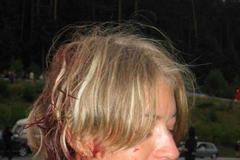 Romana Krátká po policejním zásahu na CzechTeku