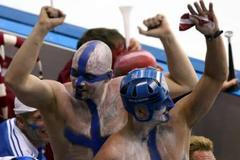 Finští fanoušci v Rize