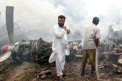 Havárie letadla v Pákistánu