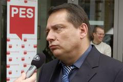 Jiří Paroubek v Bruselu