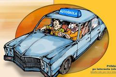 Autoškola - ilustrační