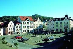 Náměstí míru v České Kamenici